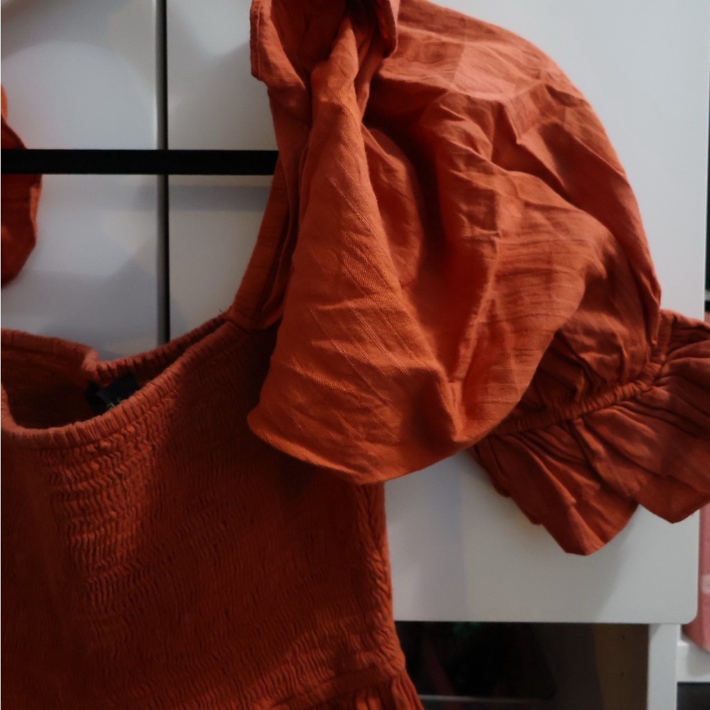 Orange Dress || MOJOELLE